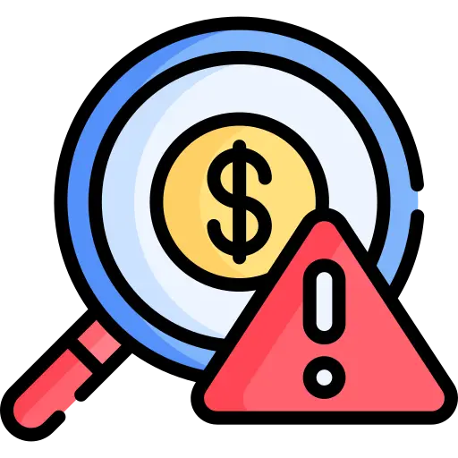 No Hidden Fees icon in png