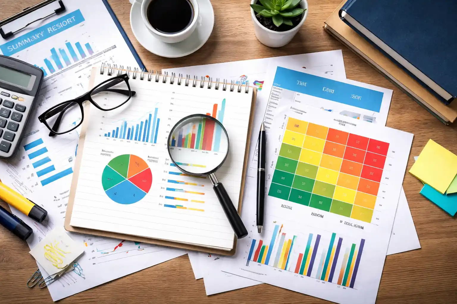 Workspace showing risk management charts, graphs, and analysis tools used for dissertation research