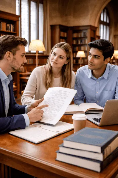 Dissertation help Oxford academic tutor guiding students on UK university marking criteria and research structure